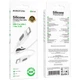 Дата кабель Borofone BX114 Structure Type-C to Type-C 60W (1m) (White) (243677) - зображення 2