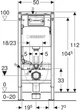 Инсталляция Geberit Duofix 111.153.00.3 - изображение 2