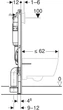 Инсталляция Geberit Duofix 111.153.00.3 - изображение 3