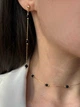 Серьги с натуральным агатом 5659 - изображение 1