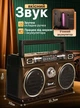 Портативный радиоприемник AM/FM/SW и MP3 работа от сети и аккумулятора с USB, SD, MICRO SD ретро радио колонка коричневая - изображение 2