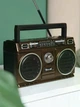 Портативный радиоприемник AM/FM/SW и MP3 работа от сети и аккумулятора с USB, SD, MICRO SD ретро радио колонка коричневая - изображение 8