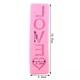 Молд силиконовый Love 169 на 46 мм розовый - изображение 2