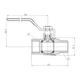Кран шаровой Thermo Alliance Forte 2" ВН для газа (ручка) SF605G50 - изображение 2