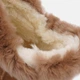 Женские угги низкие замшевые с мехом WSMR K04-2 38 Коричневые (chestnut) (ROZ6501096047) - изображение 8