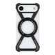 Панель-накладка Titanium ArmorX MagSafe для Apple iPhone 17 Air вбудований 360° поворотний тримач Black - зображення 1