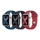 Ремінець для Apple Watch Band Silicone One-Piece Size-L 42/44/45/49 mm 08.Dark Blue - изображение 2