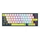 Игровая клавиатура Fantech ATOM63 MK874V2 MIZU Blue Switch USB/Type-C проводная/функция Anti Ghosting для 26 клавиш SkyBlue - изображение 1