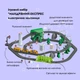 Ігровий набір OTAMANKO Мандрівний Експрес 98 деталей Помаранчевий - зображення 2