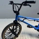Модель BMX велосипеда 1:8 фингербайк Синий (0622) - изображение 4