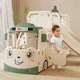 Дитячий ігровий комплекс Mealux Amber White / Green (арт. KD-B010 White / Green) - изображение 2