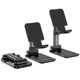 Настільний тримач для телефону та планшета Hoco PH29A Carry folding desktop stand Black (6931474733900) - зображення 3
