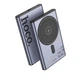 Повербанк УМБ Hoco Q32 5000 mAh 20W wireless magnetic Metal Gray - зображення 3