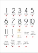 Картки для фото дитини з народження чорно білий "Серце", 15 шт 10х15см K5 - изображение 2