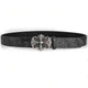 Ремінь з пряжкою Хрест в стилі Chrome Hearts 130 см з тисненням унісекс (PU шкіра) в стилі панк рок готика y2k sk8 Hip hop - зображення 5
