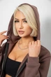 Спортивний костюм жіночий на флісі, колір темно-коричневий, розмір M FA_014093 - зображення 5