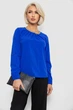 Блуза однотонная, цвет электрик, S, 230R306 - изображение 1
