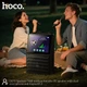 Акустика-караоке HOCO Spacious outdoor karaoke BT speaker with dual microphone and 768p display DS70 |BT5.0, USB/AUX/TF, 60W, 3h, EQ| Black - изображение 7