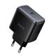 Мережевий зарядний пристрій HOCO C159A Upgrade single-port charger 65W Black - изображение 1