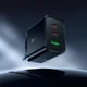 Мережевий зарядний пристрій HOCO N75 Grande charger 65W Black - изображение 7