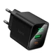 Мережевий зарядний пристрій HOCO CS84A Excellent charger with digital display 30W Black - изображение 2