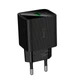 Мережевий зарядний пристрій HOCO CS84A Excellent charger with digital display 30W Black - изображение 5