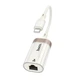 Адаптер переходник HOCO UA41B Type-C Ethernet |0.145м, 100Mbps| white-gold - изображение 1