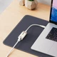 Адаптер переходник HOCO UA41B Type-C Ethernet |0.145м, 100Mbps| white-gold - изображение 9