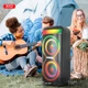 Акустика-караоке XO-F70 Large Portable Party Speaker |40W, BT5.0, USB/TF, 4-10h| Black - зображення 3
