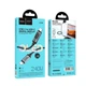 Кабель HOCO U148 Lord digital display charging data cable Type-C to Type-C 240W 5A 1.2m Black - зображення 9
