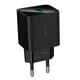 Мережевий зарядний пристрій Hoco CS81A Excellent single port charger Micro USB cable 18W Black - изображение 9