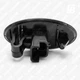 Повторители поворота 01 бегущие для Peugeot Citroen Opel Fiat Toyota BYD светодиодные (LED) чёрные 2 шт. (оранжевый) - изображение 3
