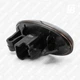 Повторители поворота 01 бегущие для Peugeot Citroen Opel Fiat Toyota BYD светодиодные (LED) чёрные 2 шт. (оранжевый) - изображение 5