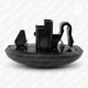 Повторители поворота 01 бегущие для Peugeot Citroen Opel Fiat Toyota BYD светодиодные (LED) чёрные 2 шт. (оранжевый) - изображение 6