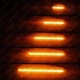 Повторители поворота 02 бегущие для GM Opel Buick светодиодные (LED) чёрные 2 шт. (оранжевый) - изображение 8