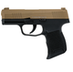 Шумовий сигнальний пістолет Aksa Arms AK21 CC-02 калібр 9 мм PAK (Sig Sauer P365) Black/Tan - зображення 2