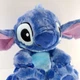 М'яка інтерактивна іграшка-антистрес "Великий дихаючий Стіч" (Stitch) 35 см. з ефектом сну (з батарейками) - изображение 3