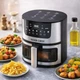 Аэрогриль Silver Crest Hot Air Technology 8 л, 4200 Вт, сенсорное управление (SC-8855S) - изображение 3