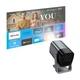 Проектор HOCO DT7, Smart electric focus projector (1080P Android version) 2.4G/5G, 1/32GB, AUX/USB/HDMI, metal-grey - изображение 5