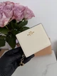 Гаманець Coach Snap Wallet In Signature Canvas білий бежевий натуральна шкіра + подарункове пакування (COPY) - изображение 1