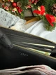 Гаманець чорний коричневий Long Zip Around Wallet With Detachable Card Case In Signature Canvas натуральна шкіра + подарункове пакування - изображение 10