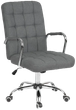 Fotel biurowy Sofotel 2433 Benton materiałowy Szary (5902854519163) - obraz 1