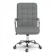 Fotel biurowy Sofotel 2433 Benton materiałowy Szary (5902854519163) - obraz 2