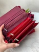 Бордовый кошелек из натуральной кожи 407#-3 - изображение 5
