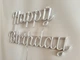 Неоновая вывеска Happy birthday 700x435 Белый - изображение 6
