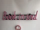 Неоновая вывеска Book in soul 600x155 Розовый - изображение 5