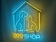 Неоновая вывеска Zoo Shop 560x670 Комбинированный - изображение 2
