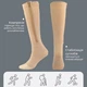Компрессионные гольфы от варикоза Zip Sox черные лечебные со змейкой - изображение 3