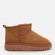 Женские угги низкие замшевые с мехом Restime YWZ24455 36 23 см Camel (2036000101391) - изображение 1