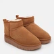 Женские угги низкие замшевые с мехом Restime YWZ24455 36 23 см Camel (2036000101391) - изображение 3